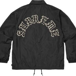 Supreme Black and White Men's Jacket